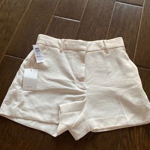 Wilfred light birch shorts size 4 never worn